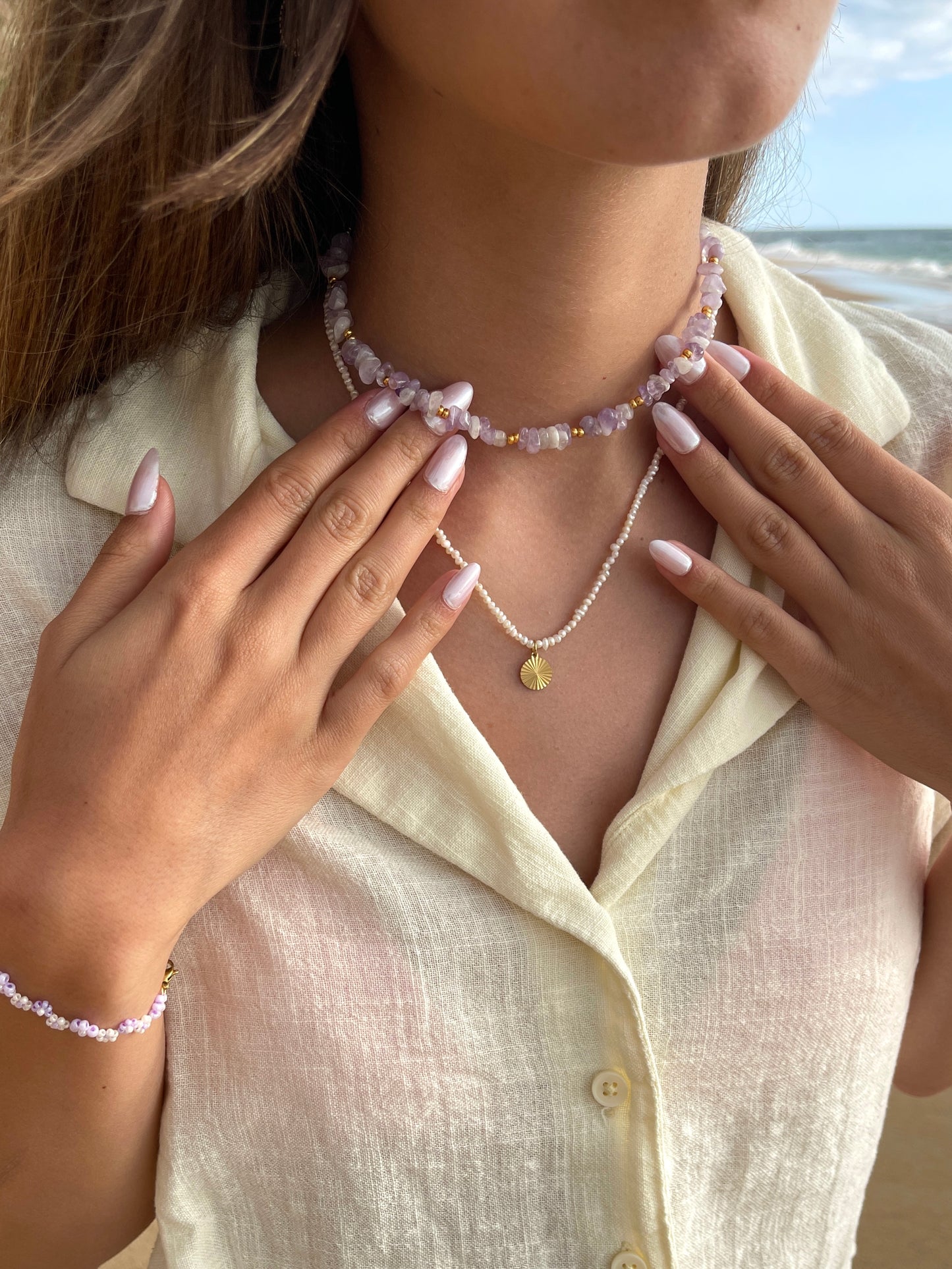 Amethyst Kette