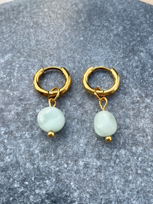 Larimar Hoops