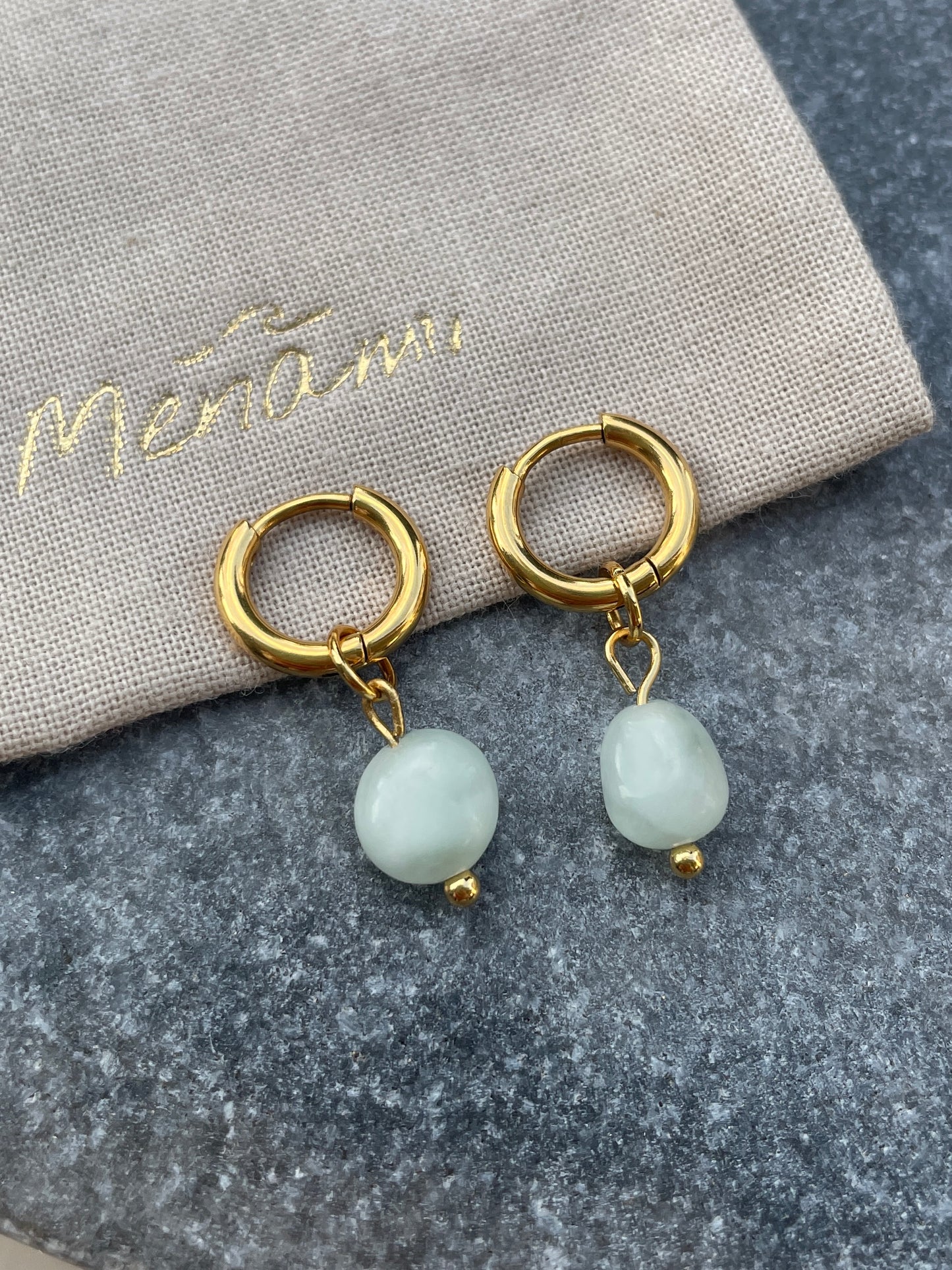 Larimar Hoops