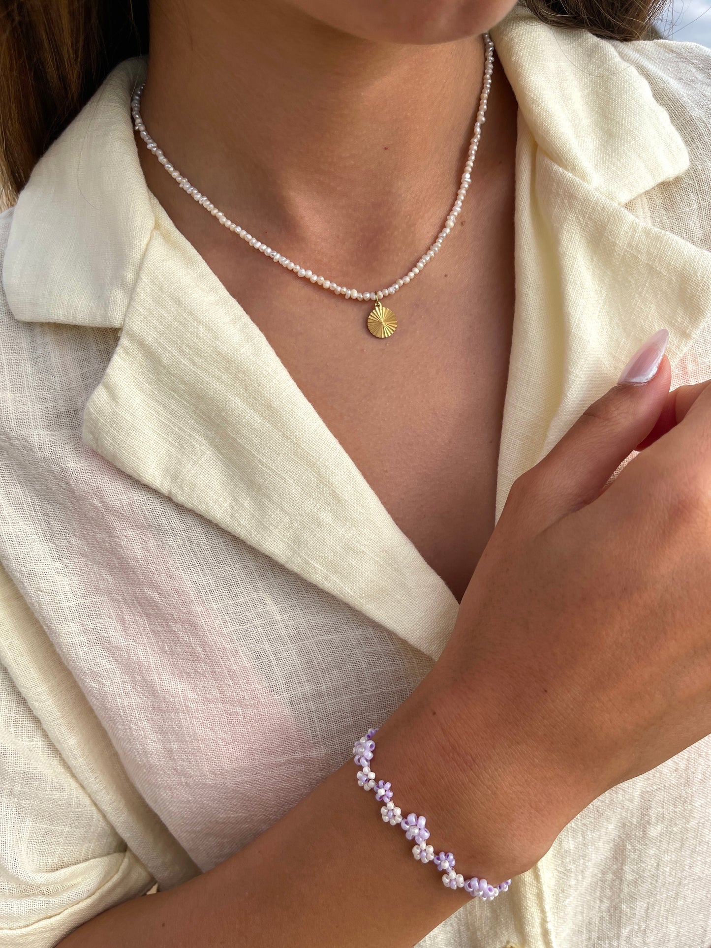 Lavender Armband