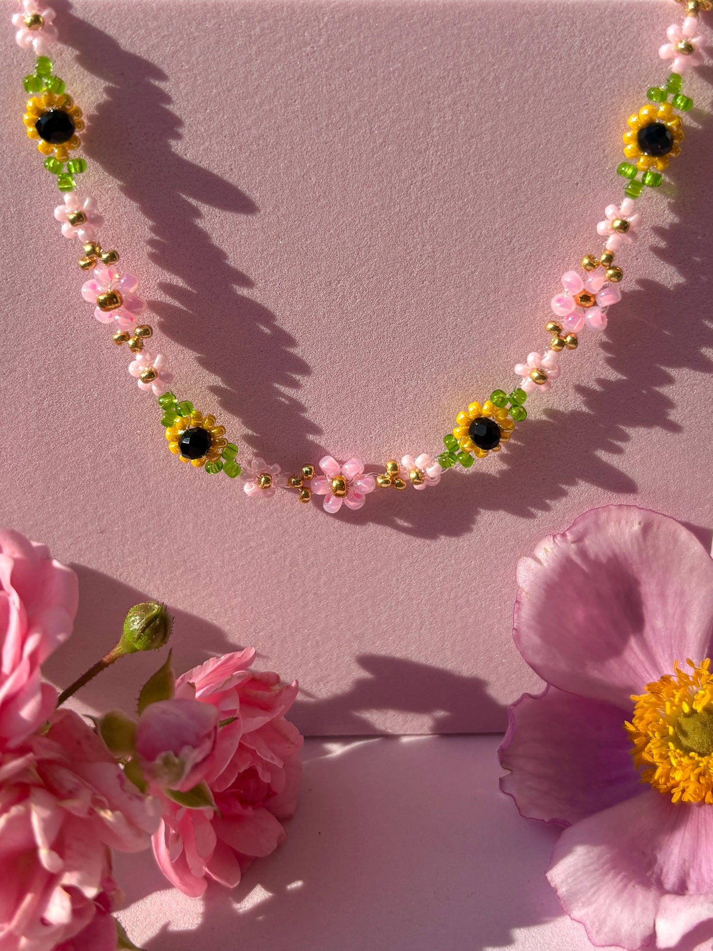 Sunflower Kette