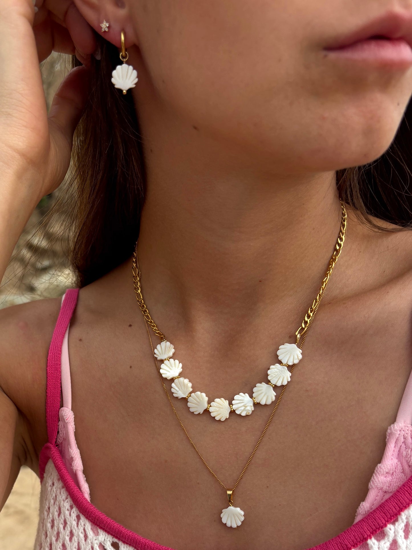 Island Beauty Hoops