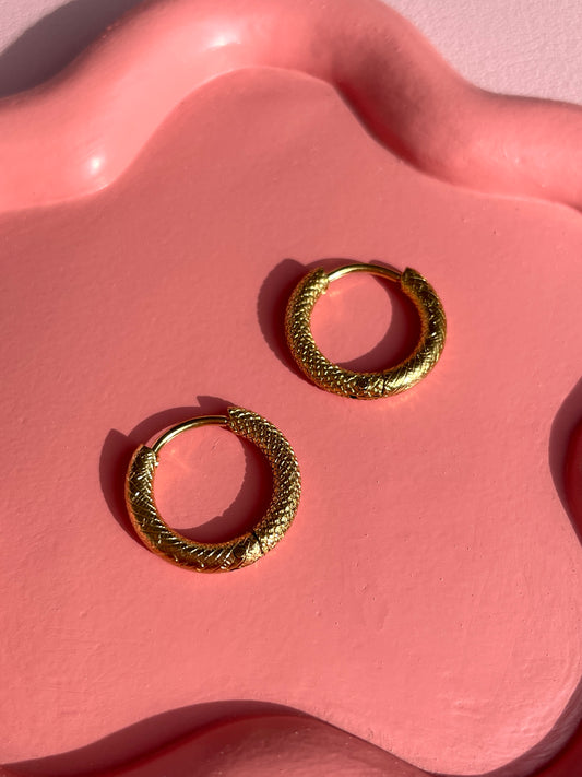 Snake Style Hoops