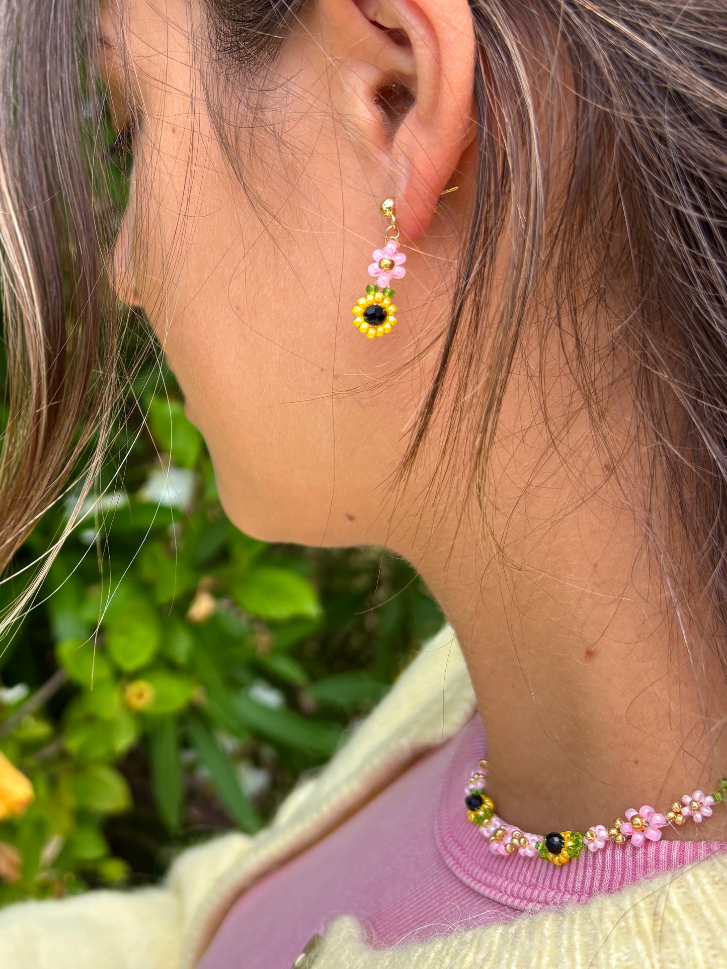 Sunflower Studs