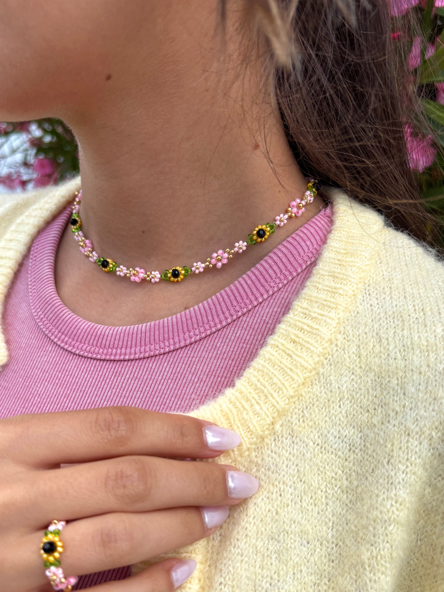 Sunflower Kette