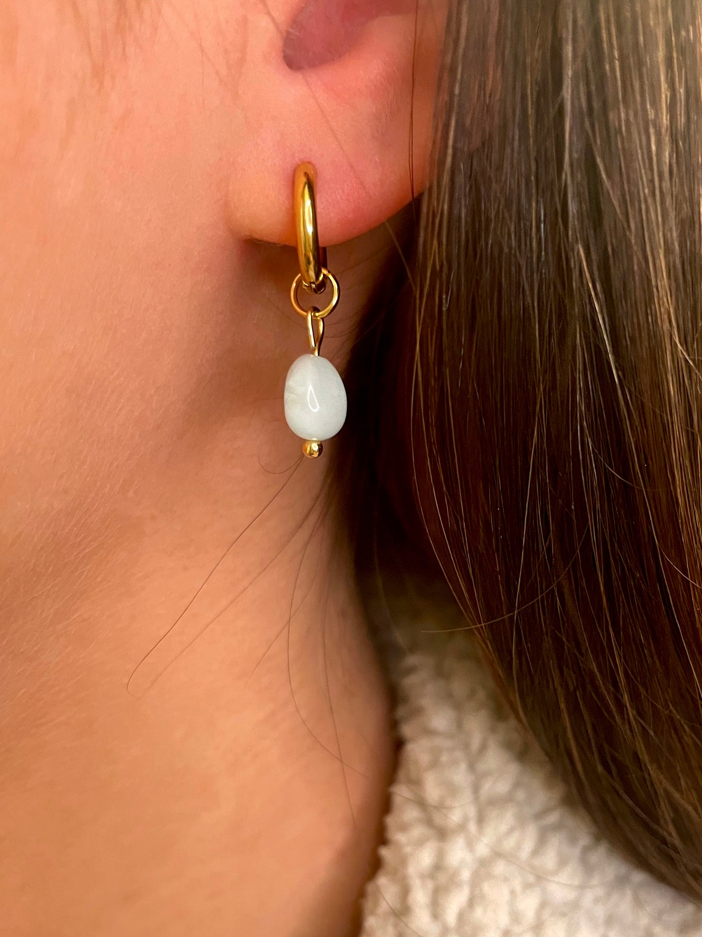 Larimar Hoops