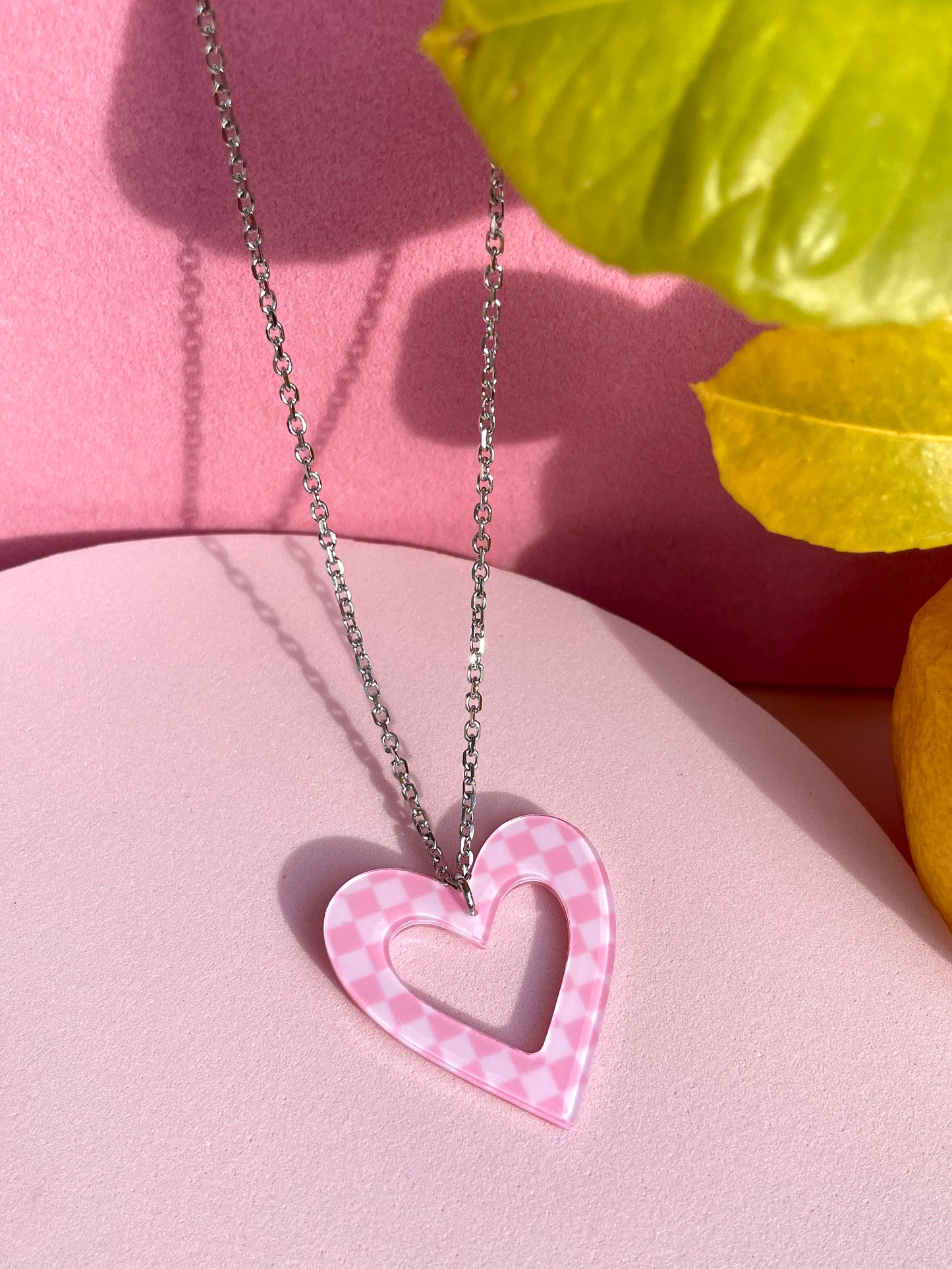 Square Heart Kette