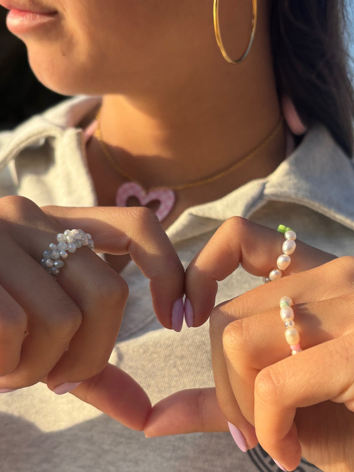 Crystal Flower Ring