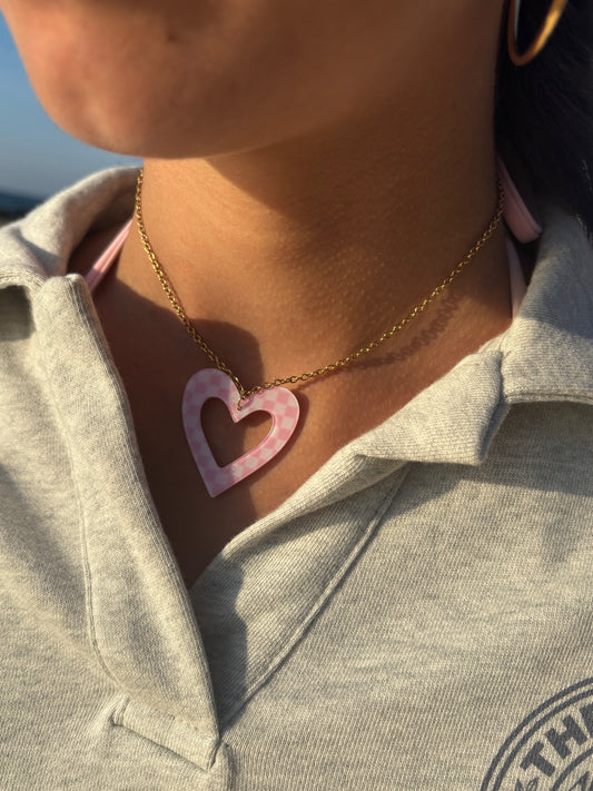 Square Heart Kette