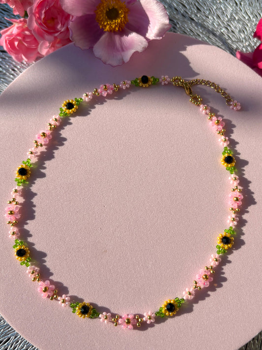 Sunflower Kette