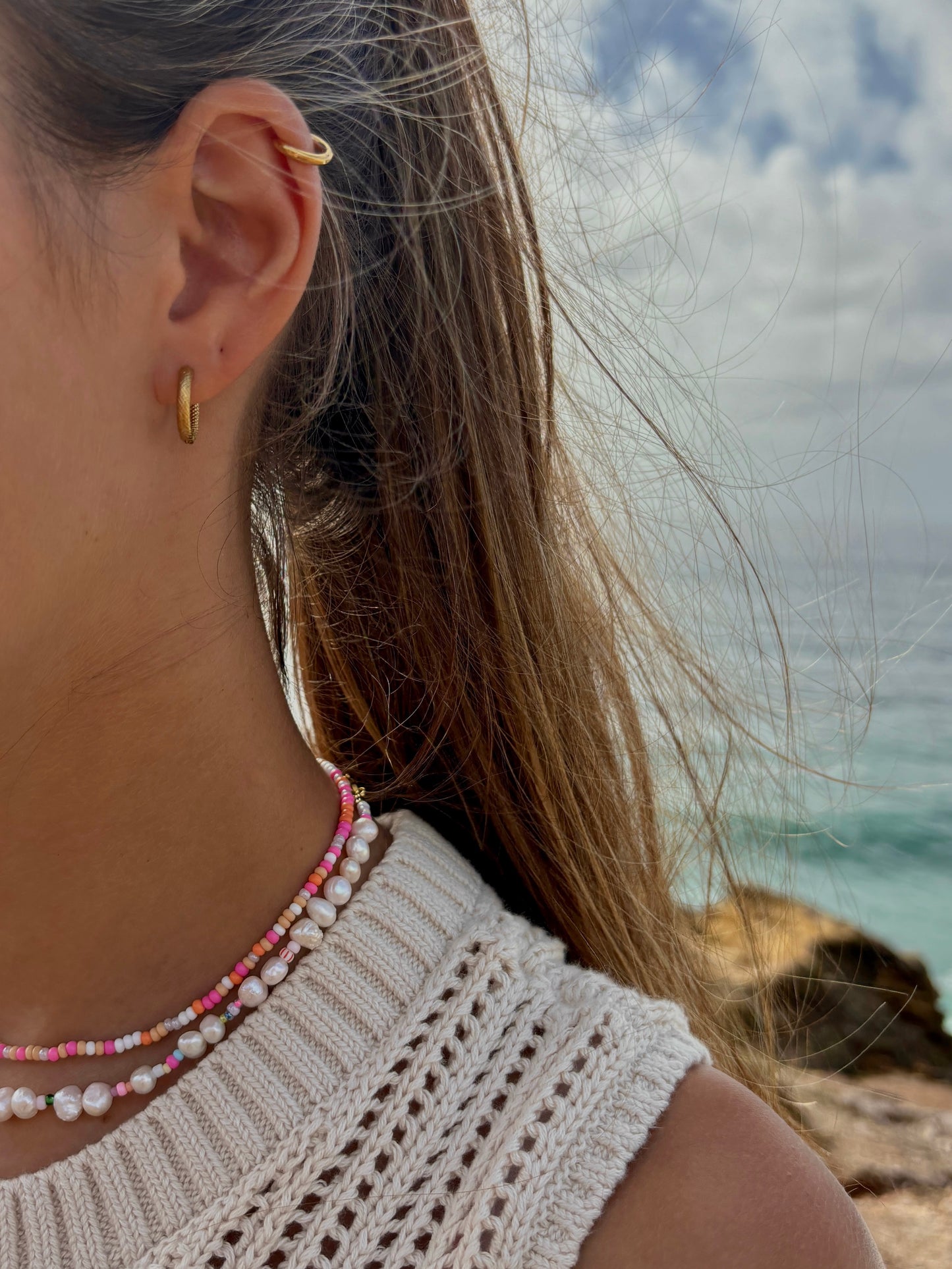 Cotton Candy Choker